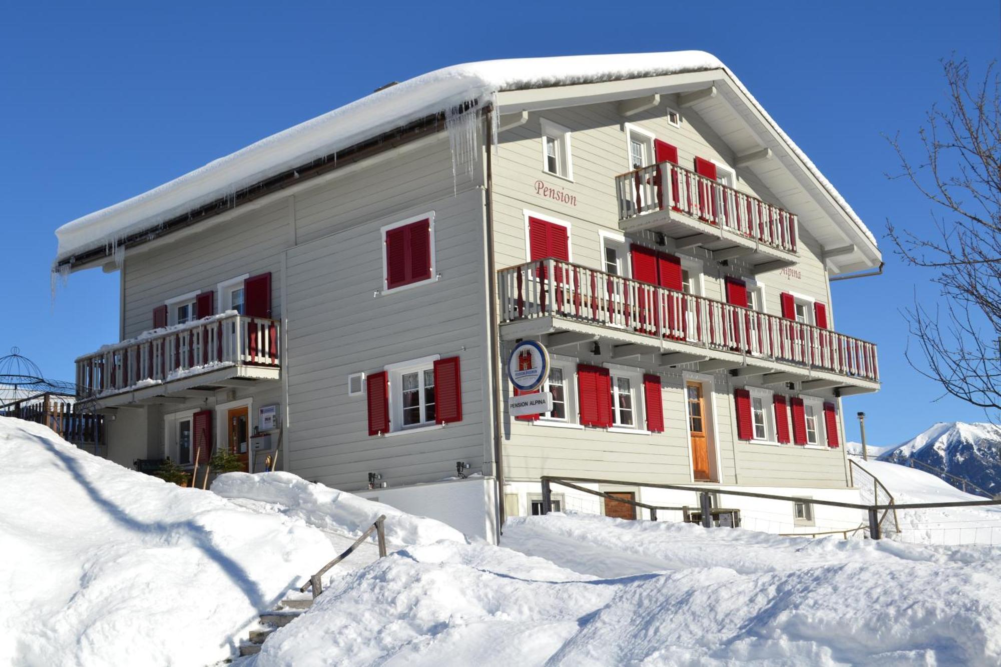 Gasthaus Alpina Tschappina Exterior photo