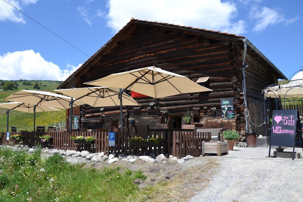 Gasthaus Alpina Tschappina Exterior photo